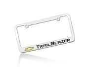 Chevrolet Trailblazer Chrome Metal License Frame