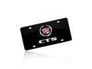 Cadillac CTS Black Stainless Steel License Plate