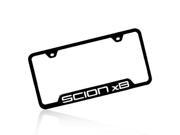 Scion xB Black Steel License Plate Frame