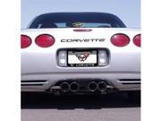 Corvette C5 Rear Bumper Letters Insert Black Color 1 8 inch...