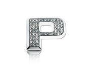 Crystallized Letter P Car Emblem