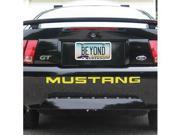 Ford Mustang 1999 to 2004 Rear Bumper Letters Insert Yellow