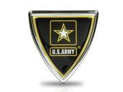United States Army Shield Color Metal Auto Emblem