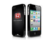 Honda Odyssey Red Logo Apple iPhone 4 4S Black Cell Phone Case