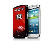 Honda i VTEC Engine Red Samsung Galaxy S3 Black Cell Phone Case