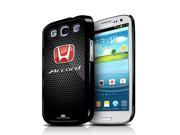 Honda Accord Red Logo Samsung Galaxy S3 Black Cell Phone Case