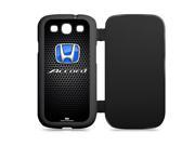 Honda Accord Blue Logo Samsung Galaxy S3 Black Flip Cover Cell Phone Case