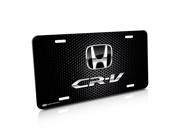 Honda CR V Black Punch Grille Black License Plate