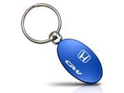Honda CRV Blue Aluminum Oval Key Chain