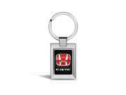 Honda Civic Red Logo on Grille Chrome Key Chain