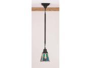 5 Inch Sq Comanche Mission Mini Pendant Ceiling Fixture