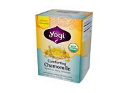 Yogi 0671552 Yogi Tea Comforting Chamomile Caffeine Free 16 Tea Bags .85 oz 24 g Case of 6 16 Bag