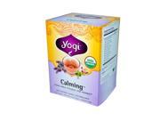 Yogi 0671529 Yogi Tea Organic Calming Caffeine Free 16 Tea Bags 1.02 oz 29 g Case of 6 16 Bag