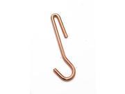 4? Copper Straight Pot Rack Hooks Set of 4