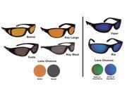 Fly Fish Key Largo Sunglasses Matte Black Amber