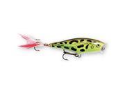 Rapala Skitter Pop Lures 2 SP05 ; Lime Frog LF