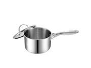 Cooks Standard NC 00349 Stainless Steel Sauce Pan with Cover 3 Quart