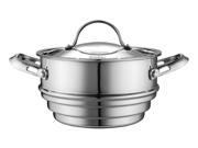 Cook Standard Multi size Steamer fit Both 1.5QT and 3 QT Sauce Pan Stainless steel
