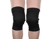 Mighty Grip Pole Dance Black Tacky Open Back Knee Protectors for Pole Dancing X Large