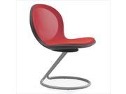 OFM Net Circular Base Office Chair in Red set of 2