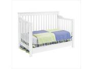 DaVinci Piedmont 4 In 1 Convertible Crib w Toddler Rail White M1921W