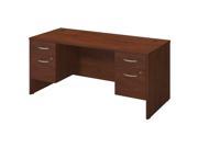 Bush BBF Series C Elite 66W x 30D Computer Desk Shell in Hansen Cherry