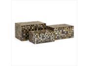 IMAX Corporation Noida Mosaic Boxes Set of 3