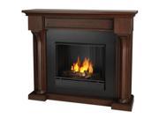 Real Flame Verona Indoor Gel Fireplace in Chesnut Oak