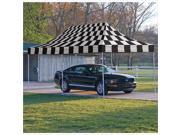 ShelterLogic 10 x20 Pro Pop Up Canopy Straight Leg with Cover in Checker