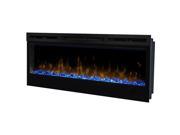 Dimplex Prism 50 Wall Mount Linear Electric Fireplace Insert in Black