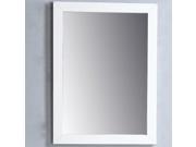 Simpli Home Winston Bath Vanity Mirror in White