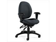 Global Malaga Low Back Multi Tilter Office Chair in Graphite
