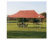 ShelterLogic 10 x20 Pro Pop Up Canopy Straight Leg with Cover in Terracotta