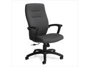 Global Synopsis High Back Tilter Office Chair in Granite Rock