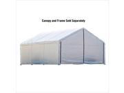 ShelterLogic 18 x30 Canopy Enclosure Kit in White