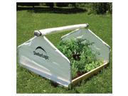 ShelterLogic Growit Backyard Peak Style Raised Bed Greenhouse in White