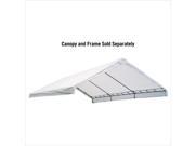 ShelterLogic 18 x40 Canopy Replacement Cover in White