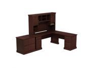 Bush Business Furniture Syndicate Office Set in Harvest Cherry