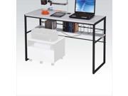 ACME Furniture Ellis Computer Desk in Black and White