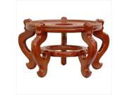 Oriental Furniture Fishbowl Stand in Honey 8
