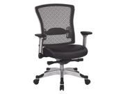 Office Star 317 Series Executive Office Chair in Black