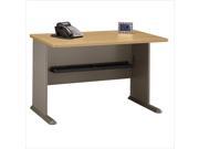 Bush BBF Series A 48W Desk in Light Oak