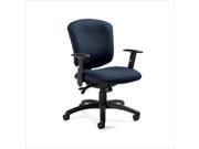 Global Supra X Medium Back Multi Tilter Office Chair in Sapphire