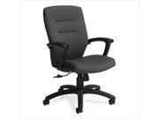 Global Synopsis Medium Back Tilter Office Chair in Granite Rock