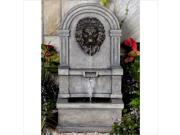Jeco Classic Lion Face Stone Finish Wall Water Fountain