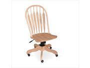 International Concepts Steambent Windsor Office Chair with Base
