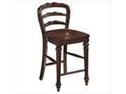 Home Styles Colonial Classic 24 Counter Stool in Dark Cherry