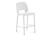 27 Counter Stool in White