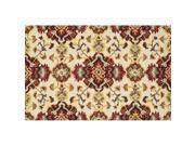 Loloi Mayfield 3 6 x 5 6 Hand Hooked Wool Rug in Red