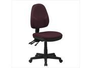 Office Star Dual Function Ergonomic Office Chair with Adjustable Back Height Blue